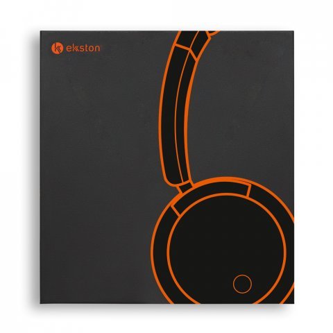 BEATDRUM. Auricolari wireless in ABS con trasmissione BT 5.0 - Grigio scuro 