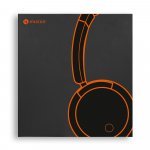 BEATDRUM. Auricolari wireless in ABS con trasmissione BT 5.0 - Grigio scuro 