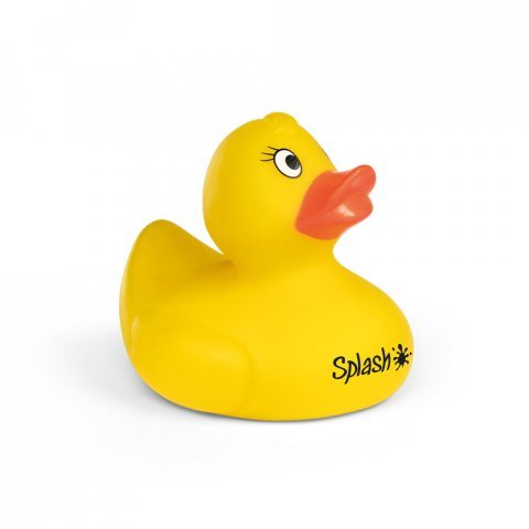 DUCK. Гумено пате в PVC - жълт