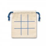 CROSSES. Klasična igra Tic Tac Toe od 10 komada od drva za igru - Light natural