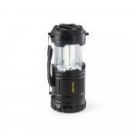 OLYMPOS. 2-in-1 lantern in ABS and PS - Black