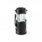 OLYMPOS. 2-in-1 lantern in ABS and PS - Black