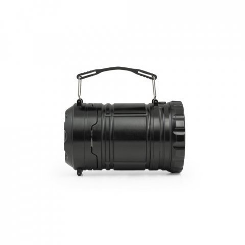 OLYMPOS. 2-in-1 lantern in ABS and PS - Black