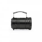 OLYMPOS. 2-in-1 lantern in ABS and PS - Black