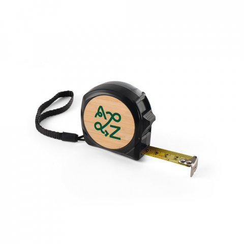 ODENSE V. Bandă de 6 metri realizată din ABS 100% reciclat (100% rABS) și bambus - Negru