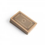FISCHER. Deck of 54 classic cards in kraft paper, made from FSC&trade; certified material and other controlled materials - Black