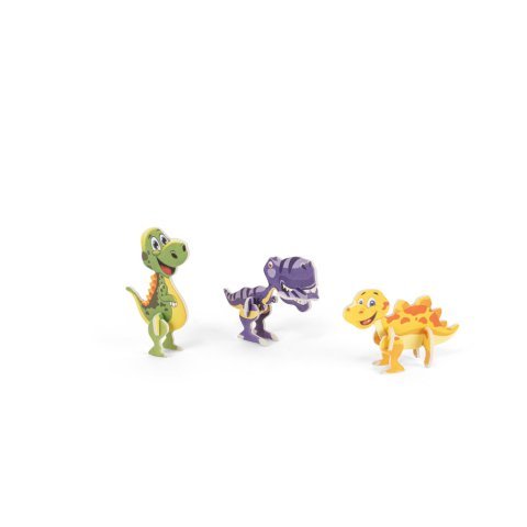 DINOSAURUS. 3D puzzle od papira u obliku dinosaura