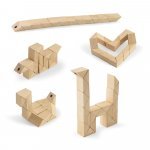 THINKO. Rompecabezas de madera de 24 piezas