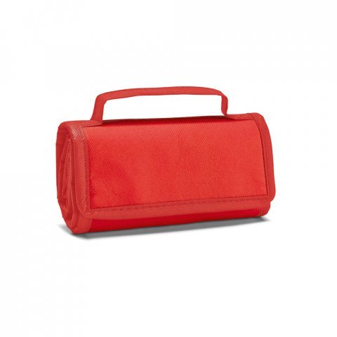 OSAKA. Borsa termica pieghevole 3 L in TNT (80 g/m&sup2;) - Rosso