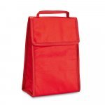 OSAKA. Borsa termica pieghevole 3 L in TNT (80 g/m&sup2;) - Rosso