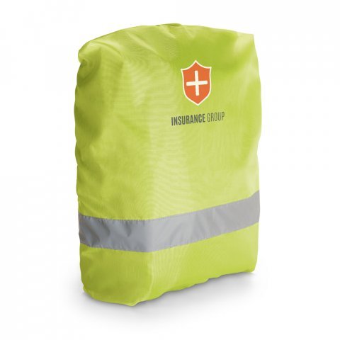 ILLUSION. 210D waterproof cover for backpack - Yellow