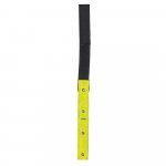 VISIBLE. Reflective armband with 4 red LEDs - Yellow