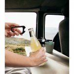 CLOSE. Karabinkrok med kapsel&aring;pner i aluminium