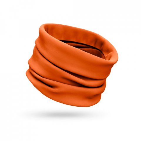 CHARLOTTE. Bandana multifunzione (130 g/m&sup2;) - Arancione