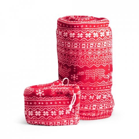 LAPONIA. Polar blanket - Red