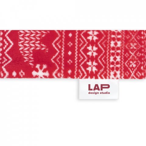 LAPONIA. Polar blanket - Red