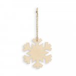 FLAKE. Decorazioni di Natale - Naturale chiaro