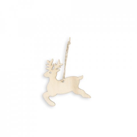 FLAKE. Decorazioni di Natale - Naturale chiaro