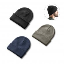 CARL. Gorro unissexo em poli&eacute;ster reciclado (100% rPET)
