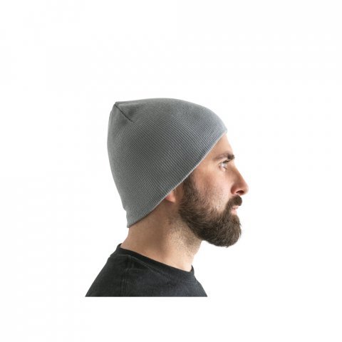 HAWK. Gorro unissexo em poli&eacute;ster reciclado (100% rPET) - Cinzento claro