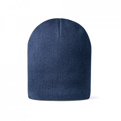 HAWK. Gorro unissexo em poli&eacute;ster reciclado (100% rPET) - Azul marinho