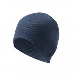 HAWK. Gorro unissexo em poli&eacute;ster reciclado (100% rPET) - Azul marinho