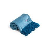 SMOOTH. 100 % akryylinen peitto nauhalla ja personointikortilla (270 g/m&sup2;)