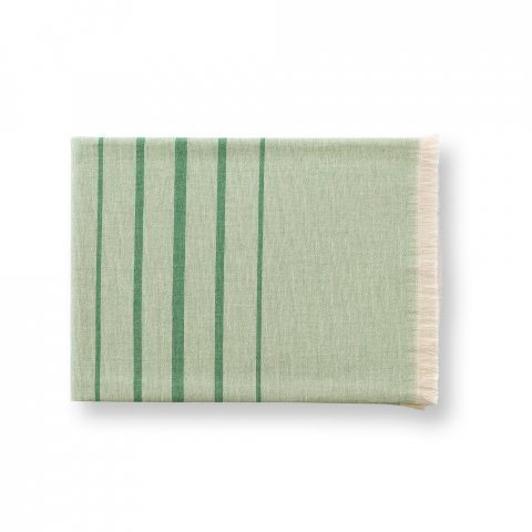 CAPLAN. Toalha multifun&ccedil;&otilde;es (260 g/m&sup2;) em algod&atilde;o (90%) e algod&atilde;o reciclado (10%) - Verde