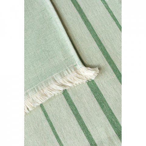 CAPLAN. Toalha multifun&ccedil;&otilde;es (260 g/m&sup2;) em algod&atilde;o (90%) e algod&atilde;o reciclado (10%) - Verde