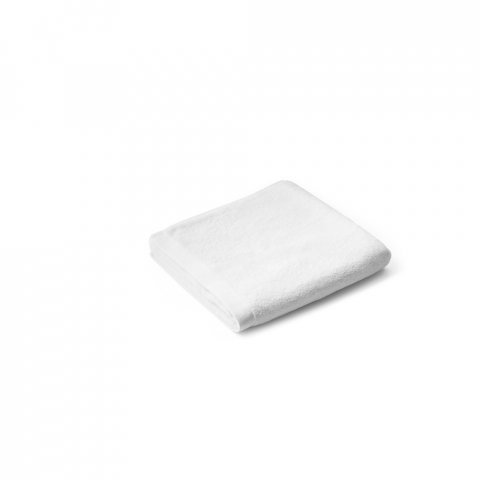 BARDEM S. Toalla de mano (350 g/m&sup2;) de algod&oacute;n (82%) y algod&oacute;n reciclado (18%) - Blanco