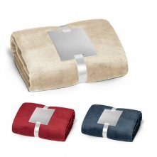 DYLEAF. Fleece-teppe (240 g/m&sup2;) med b&aring;ndinnpakning og personlig kort