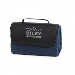 RILEY. EPE gevoerd picknickdeken (180 g/m&sup2;) - Blauw
