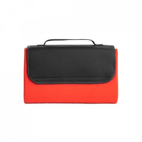 RILEY. EPE gevoerd picknickdeken (180 g/m&sup2;) - Rood