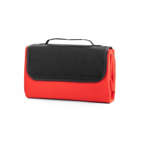 RILEY. EPE gevoerd picknickdeken (180 g/m&sup2;) - Rood