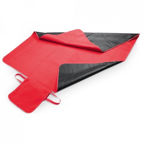 FLEECE. Couverture polaire (160 g/m&sup2;) - Rouge