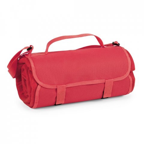 FLEECE. Couverture polaire (160 g/m&sup2;) - Rouge