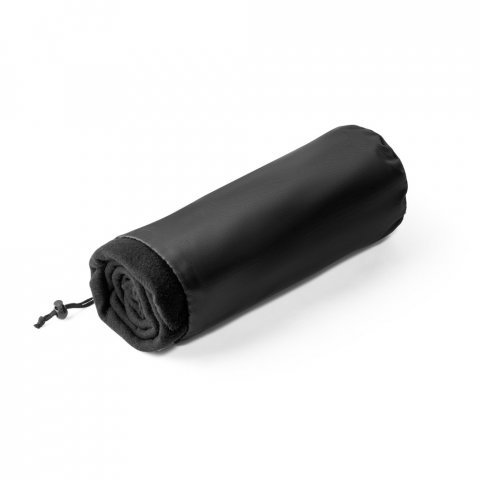 GALLIOT. Pooldeken (180 g/m&sup2;) van gerecycled polyester (100% rPET) - Zwart