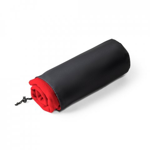 GALLIOT. Pooldeken (180 g/m&sup2;) van gerecycled polyester (100% rPET) - Rood