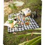 RILEY II. EPE-beschichtete Picknickdecke (180 g/m&sup2;) mit Muster