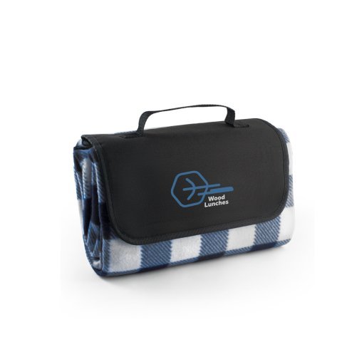 RILEY II. Manta de picnic con forro de EPE (180 g/m&sup2;) con estampado