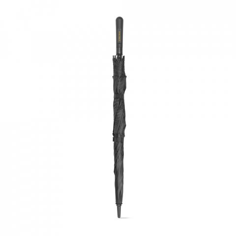 GAVIN. 27,5" Paraguas en "pongee" 190T con apertura autom&aacute;tica - Negro