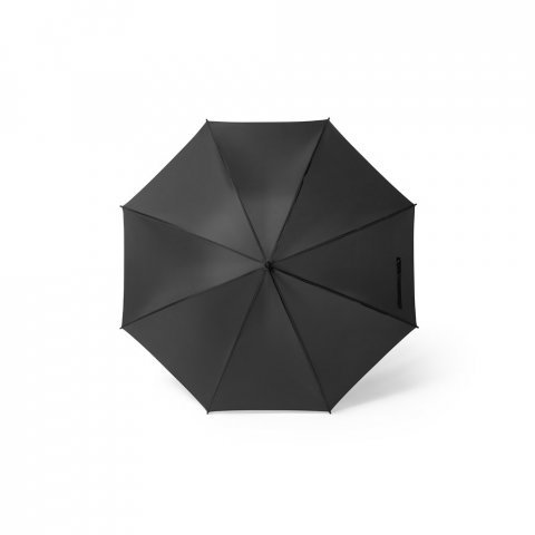 ZANE. 190T polyester paraplu - Zwart