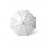 ZANE. 190T polyester paraplu - Wit
