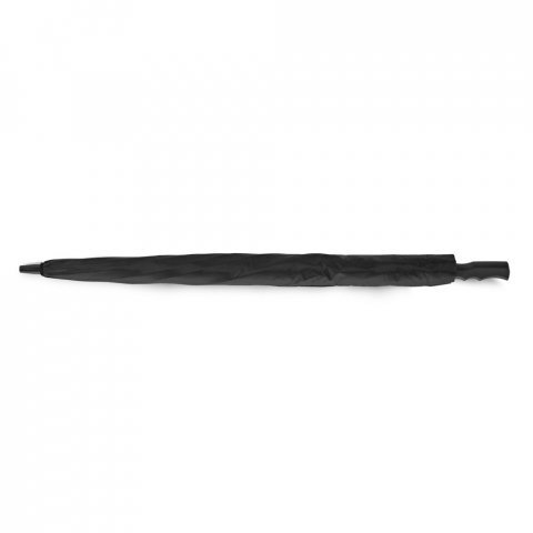 FELIPE. Paraguas de pongee 190T con apertura autom&aacute;tica - Negro