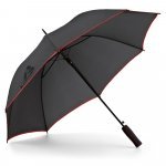 JENNA. Guarda-chuva em poli&eacute;ster 190T com abertura autom&aacute;tica - Vermelho