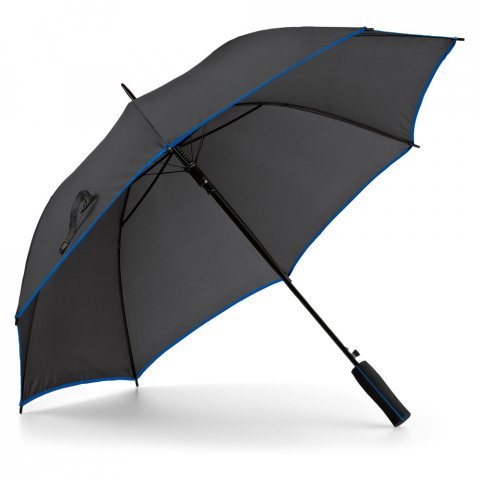JENNA. Guarda-chuva em poli&eacute;ster 190T com abertura autom&aacute;tica - Azul royal
