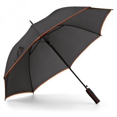 JENNA. Guarda-chuva em poli&eacute;ster 190T com abertura autom&aacute;tica - Laranja