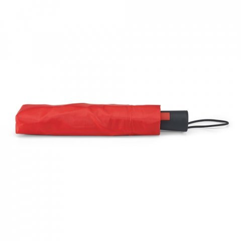 TOMAS. 190T poli&eacute;szter &Ouml;sszecsukhat&oacute; esernyő automatikus nyit&aacute;ssal - Piros