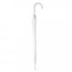 NICHOLAS. Transparent POE umbrella with automatic opening - White