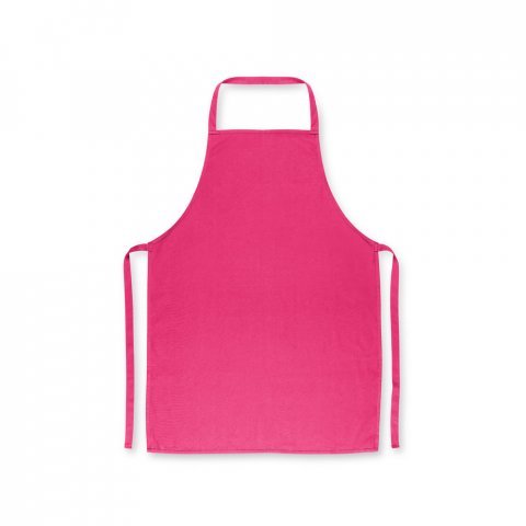 CUMIN. Katoenen keperstof schort (180 g/m&sup2;) - Roze